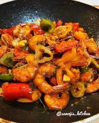 Devilled Prawns